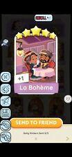 La Bohème / Carte Monopoly Go / 5 Étoiles ⭐️ Cards 5 Stars