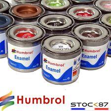 Humbrol peinture email pot de 14ml - gamme complète - enamel color