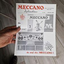 MECCANO  INFORMATION  1962 revue pour les revendeurs n° 23